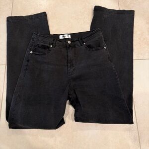 Black Women's Straight Leg Jeans